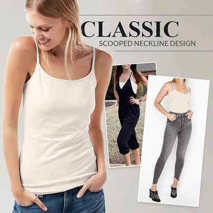 Women's Loose Cami with Built-in Tank Top (Buy 1  Get 1 Free)