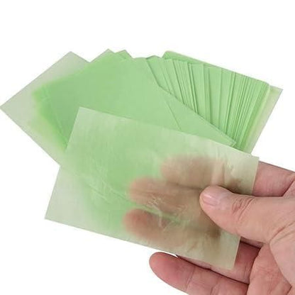Oil Absorbing Sheets for Oily Skin – Makeup Friendly, 100 Pcs