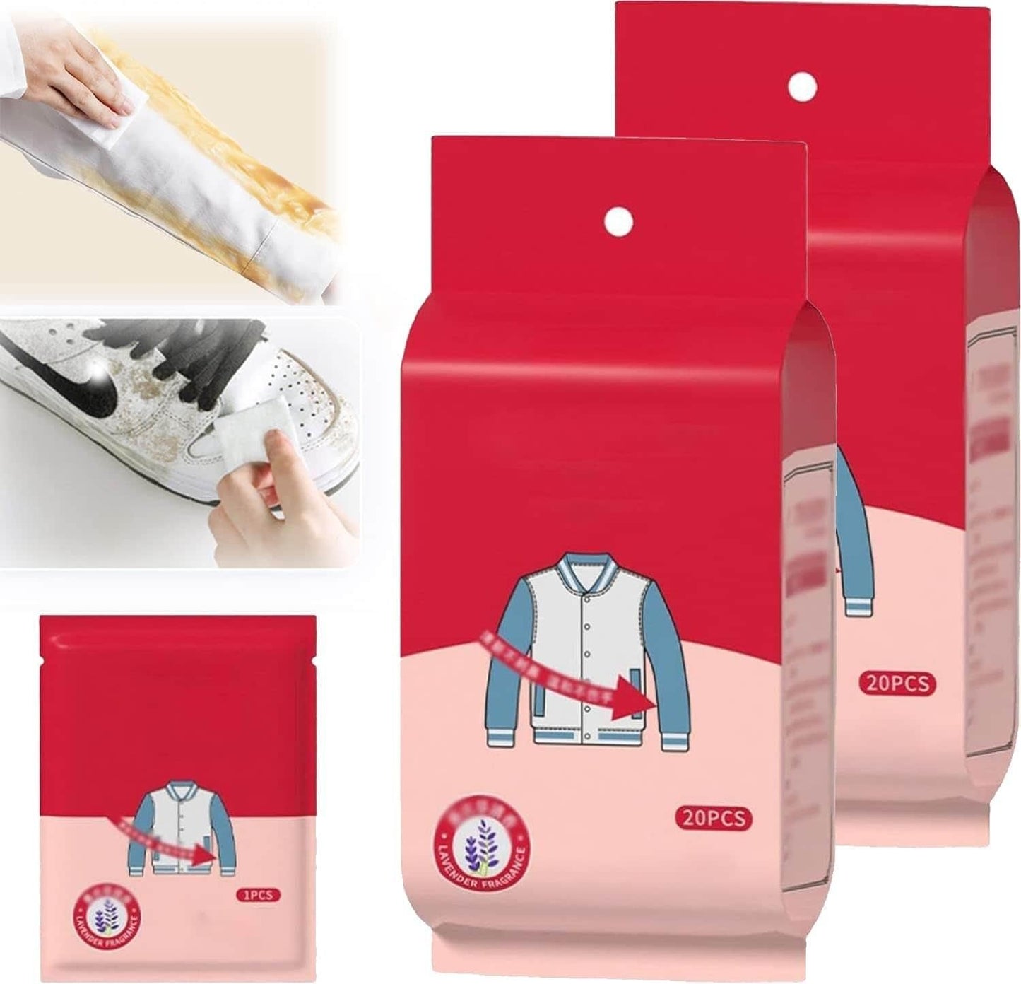 Stain Removal Wet Wipes – Pack of 1