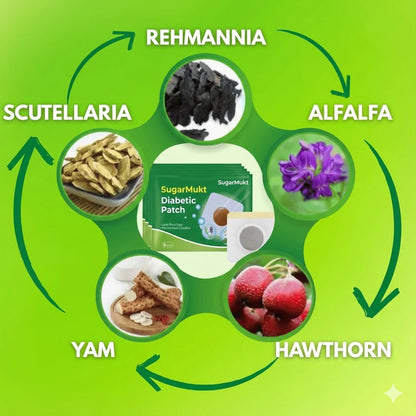 SugarMukt Foot Patches 🦶 | Buy 10 Get 10 Free 🎁